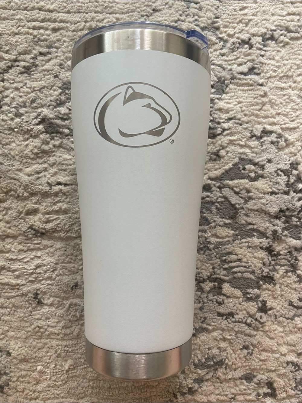 White Stainless Steel Penn State Tumbler - 20 oz